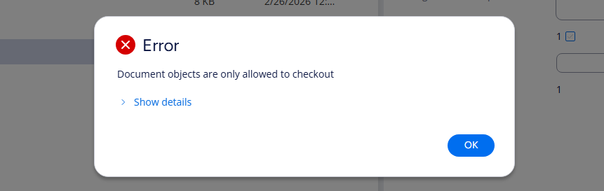 User concern dialog alt text